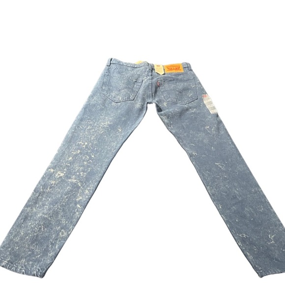 Closing Sale - NWT - Levi's 512 Denim Jeans w/ Special Acid Wash - Picture 10 of 11